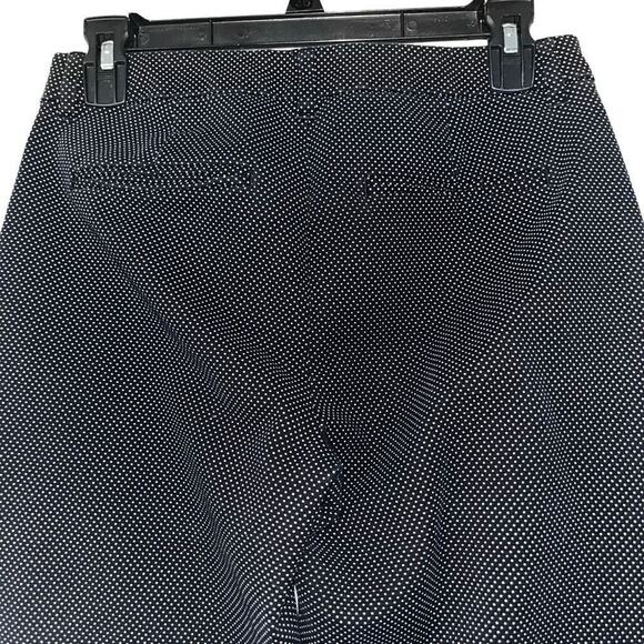 Old Navy black white polka dot Harper mid-rise pants 2 - Picture 3 of 6